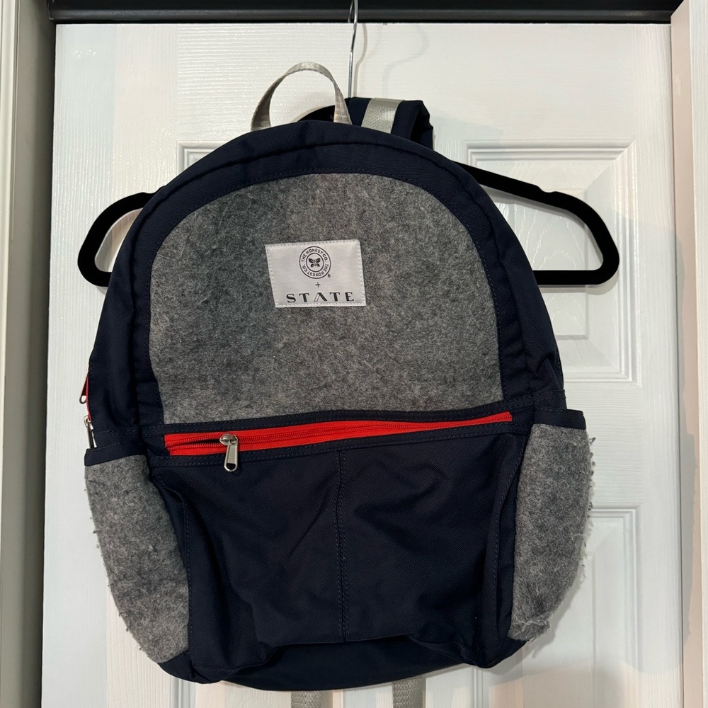 The Honest Co  company + State backpack / book bag